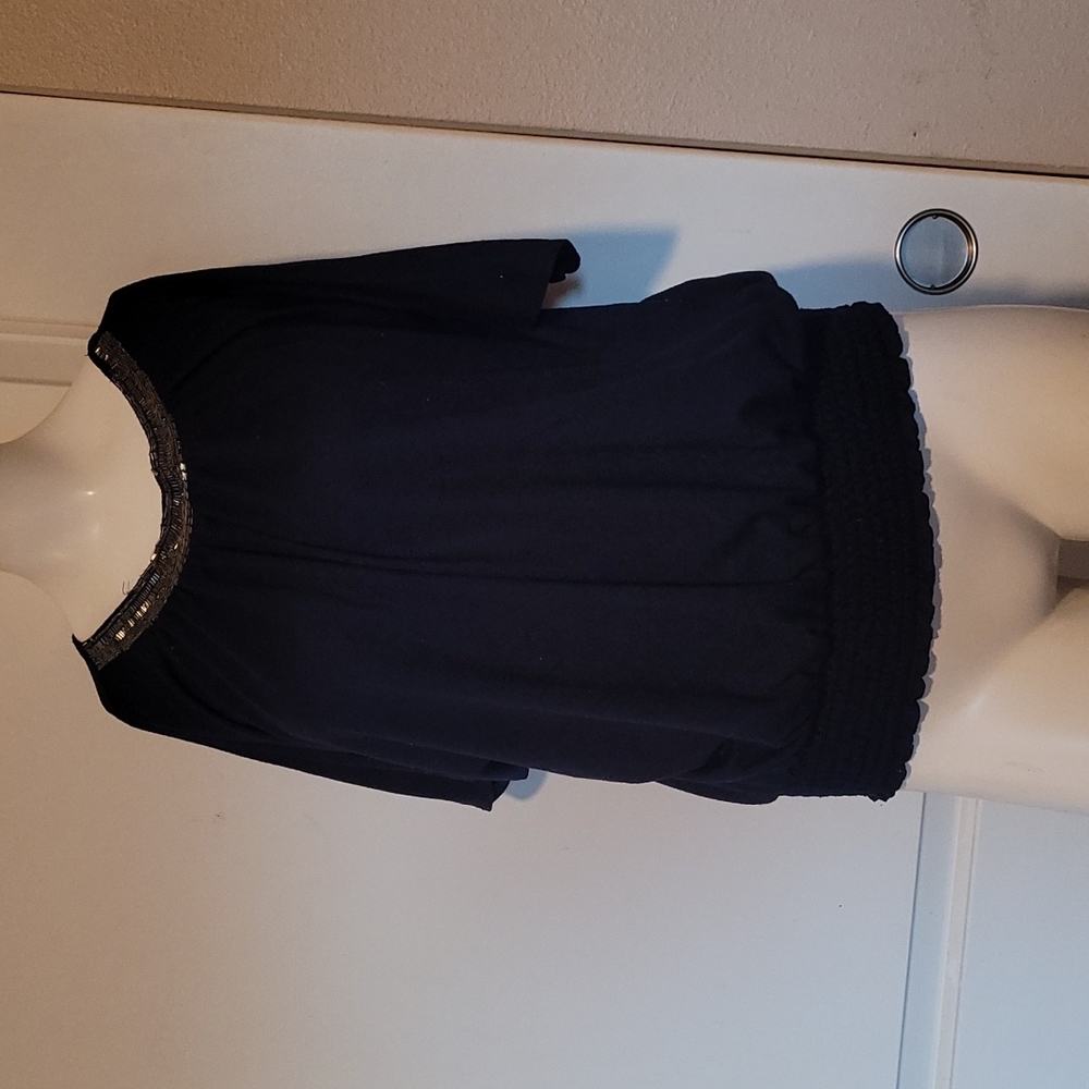 Womens Navy Blue Top
